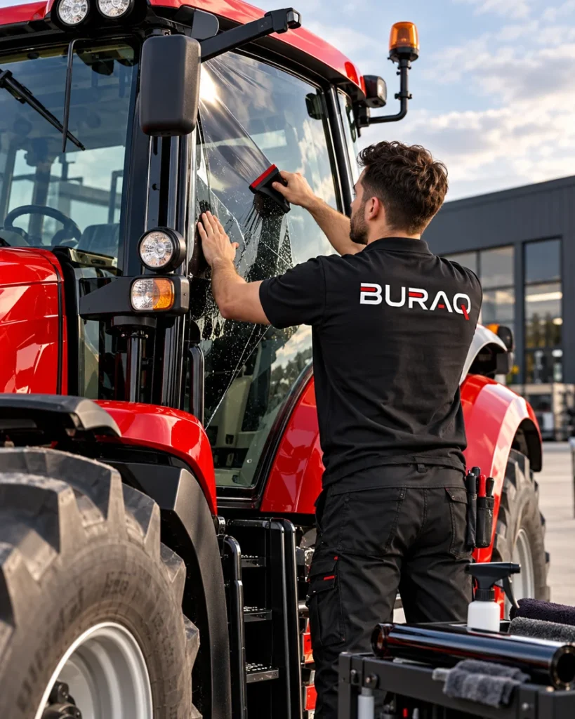 Illustratieve foto van Buraq voertuigverzorging - tractor